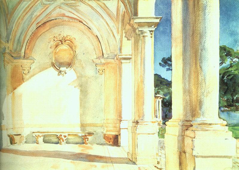 John Singer Sargent Villa Falconieri oil painting image